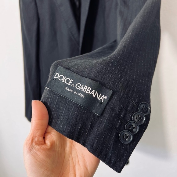 $1475 DOLCE & GABANNA Virgin Wool Blazer Suit Coat 48 NWT - Picture 2 of 12